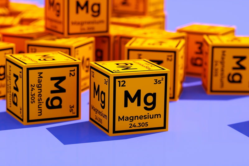 Yellow Mg cubes – article cover