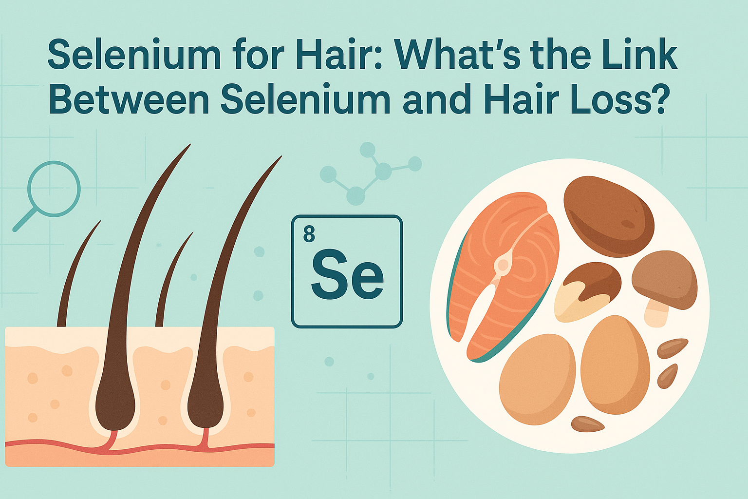Selenium for Hair: Deficiency, Excess and Hair Loss – Guide